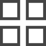 Grid Big O SVG Icon